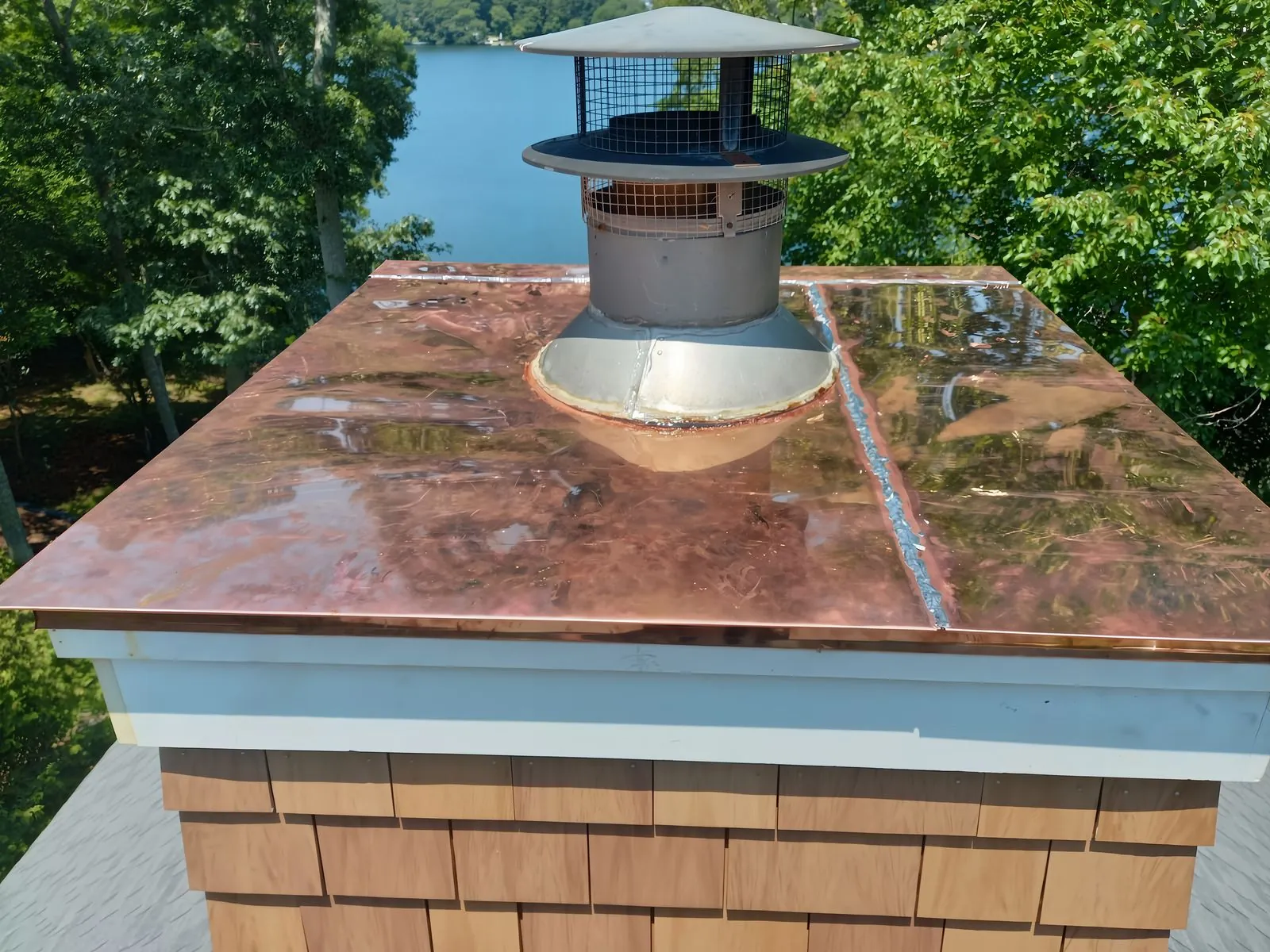 Chimney Flashing & Skylights by TopLine Pro Construction