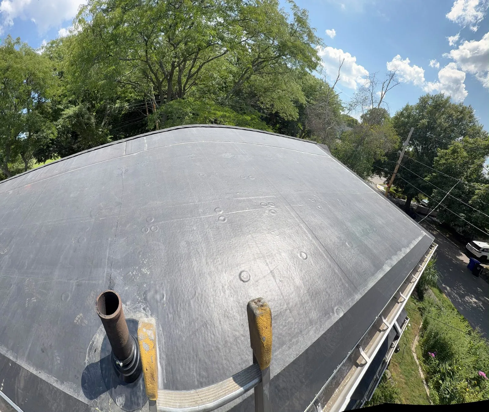 Rubber (EPDM) Flat Roofing by TopLine Pro Construction